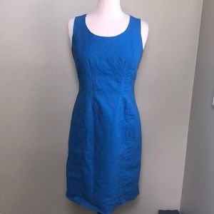 Chadwick’s Blue Cotton Blend Dress